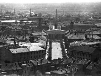 Panorama. Pogled s tornja zagrebačke prvostolnice 1942. godine